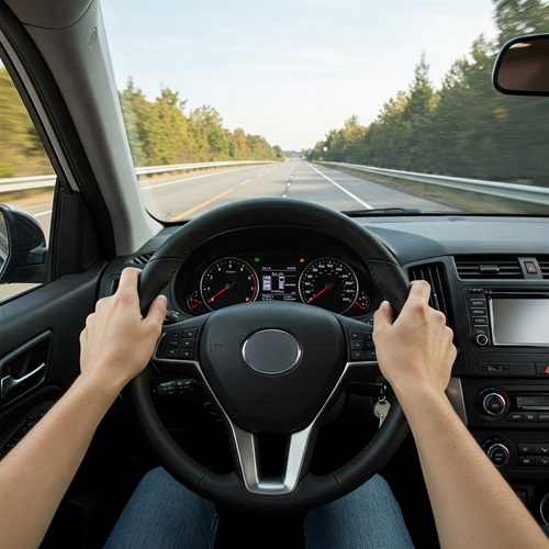 Women Car Driving  | +91 8383992339